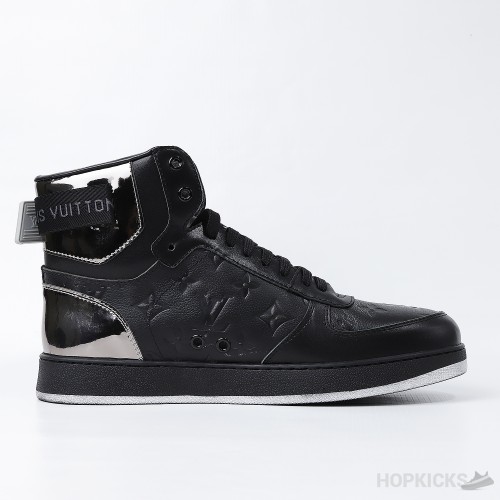 LV Rivoli High Triple Black Sneaker (Dot Perfect)