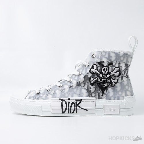 Dior x Shawn Oblique High-Top 'B23' White & Black (Dot Perfect)