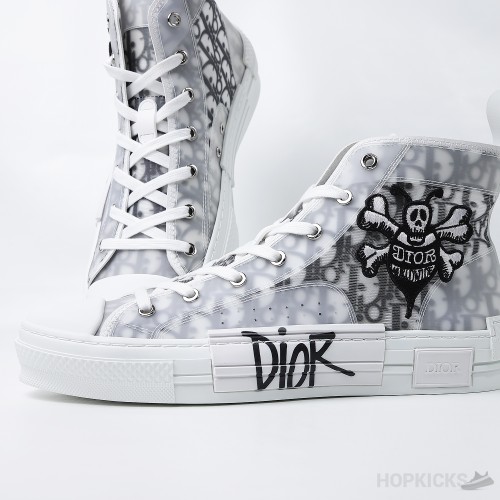 Dior x Shawn Oblique High-Top 'B23' White & Black (Dot Perfect)