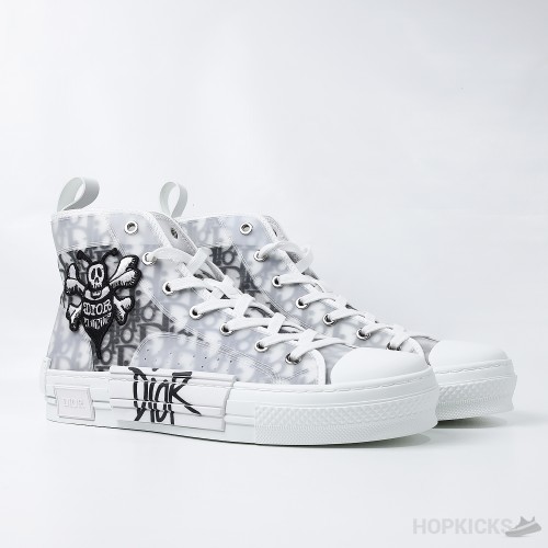 Dior x Shawn Oblique High-Top 'B23' White & Black (Dot Perfect)