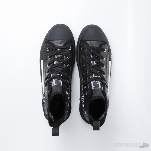 Dior B23 High Top 'Black' (Dot Perfect)