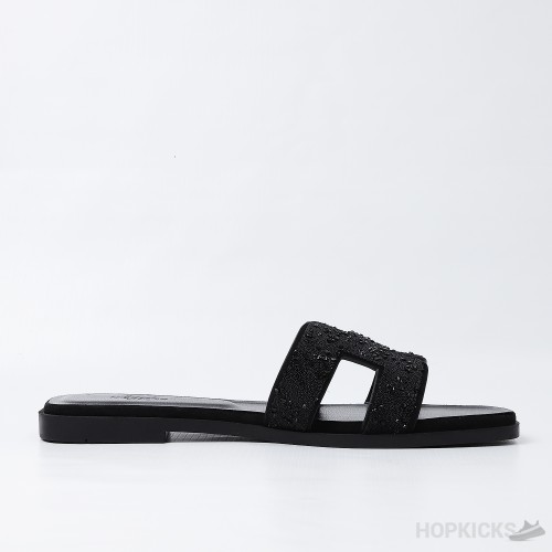 Hermès Oran Sandals Black (Premium Plus Batch)