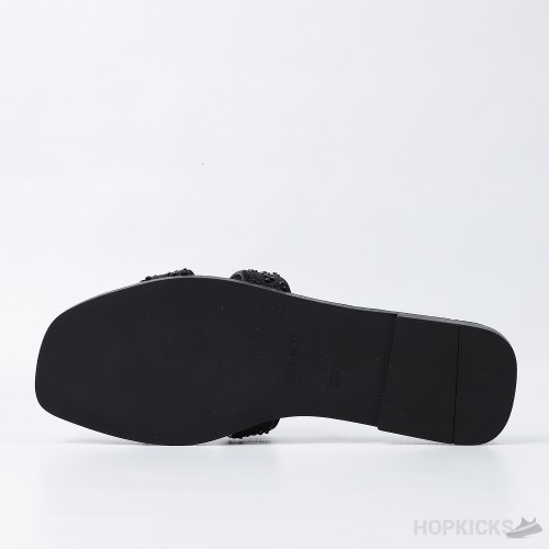 Hermès Oran Sandals Black (Premium Plus Batch)
