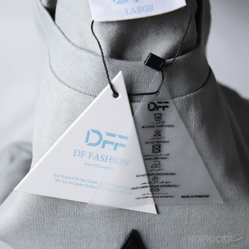 DFF Grey Black T-Shirt (Economy Batch)