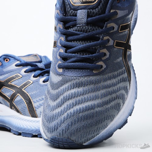 ASICS Gel Nimbus 22 Blue Black (Premium Batch)