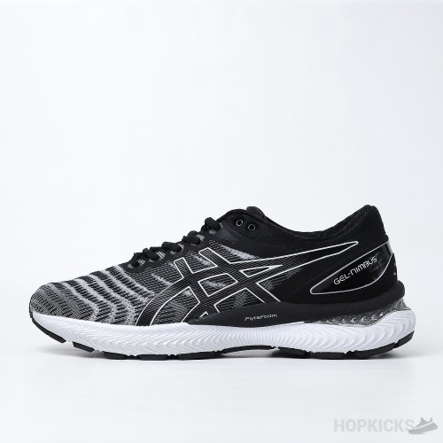 ASICS Gel Nimbus 22 Black White (Premium Batch)