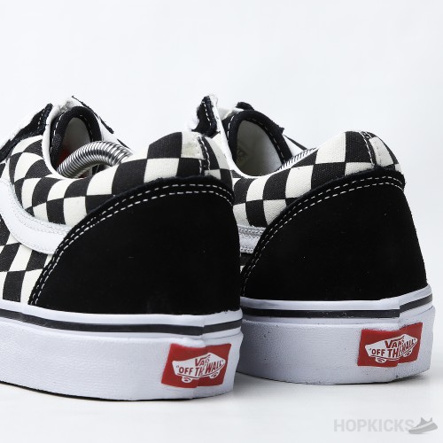 Vans Classic Checkerboard Black White