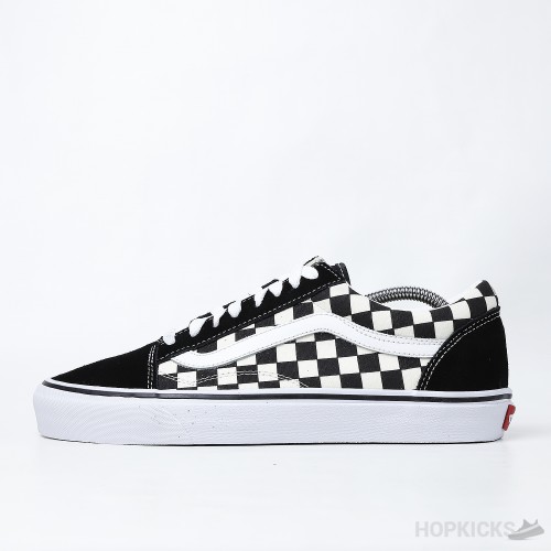 Vans Classic Checkerboard Black White