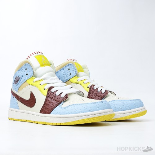 Air Jordan 1 High SE Fearless Maison Chateau Rouge