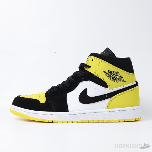 Air Jordan 1 Mid Yellow Toe (Premium Plus Batch)