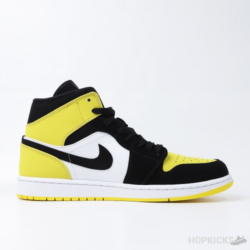 Air Jordan 1 Mid Yellow Toe (Premium Plus Batch)