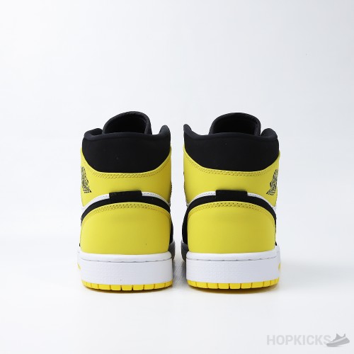 Air Jordan 1 Mid Yellow Toe (Premium Plus Batch)