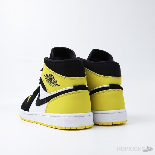 Air Jordan 1 Mid Yellow Toe (Premium Plus Batch)