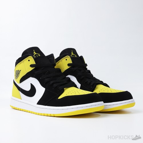 Air Jordan 1 Mid Yellow Toe (Premium Plus Batch)