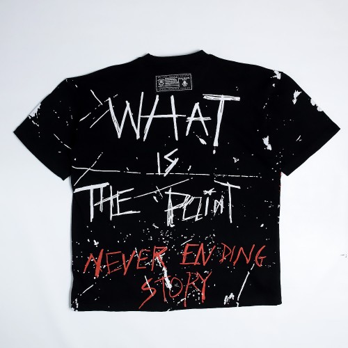 Balmain" No Is No" Printed T-Shirt