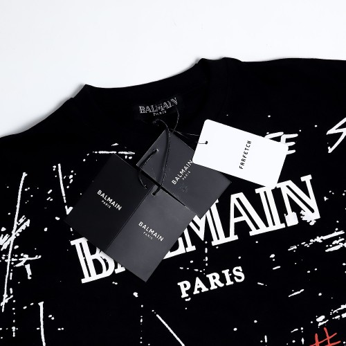 Balmain" No Is No" Printed T-Shirt