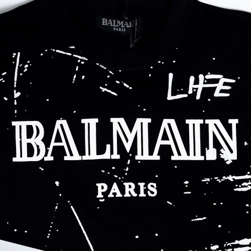 Balmain" No Is No" Printed T-Shirt