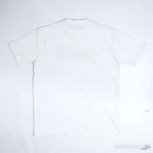 Givenchy Paris Embroidered Logo T-Shirt White