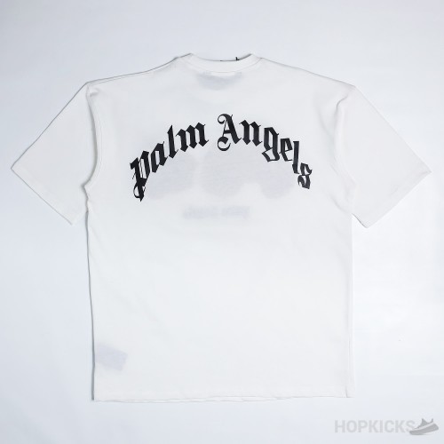 PALM ANGELS Broken Bear White T-Shirt