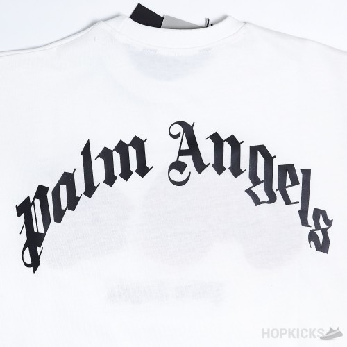 PALM ANGELS Broken Bear White T-Shirt