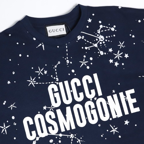 Gucci Star Logo Print Embellished T-Shirt
