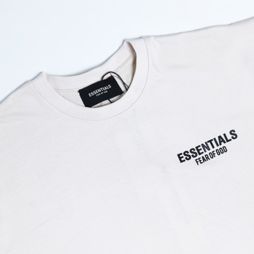 Essential Back Logo Beige T-Shirt