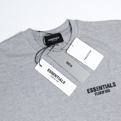 Essential Back Logo Grey T-Shirt