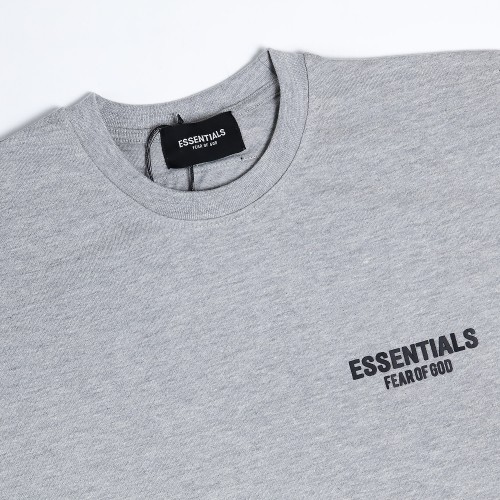 Essential Back Logo Grey T-Shirt