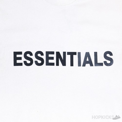 Essential Front Logo Beige T-Shirt