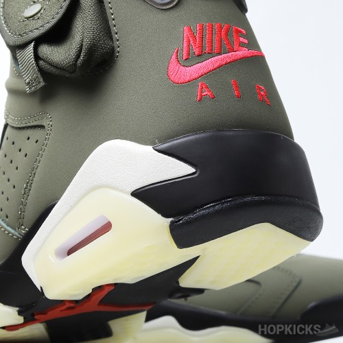 Travis Scott x Air Jordan 6 Retro 'Olive' (Premium Plus Batch)