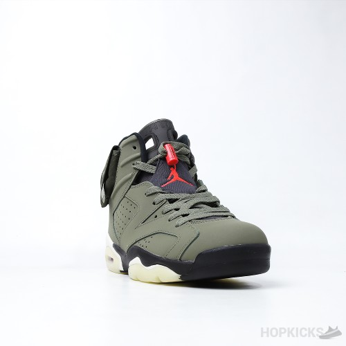 Travis Scott x Air Jordan 6 Retro 'Olive' (Premium Plus Batch)