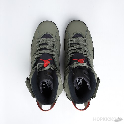 Travis Scott x Air Jordan 6 Retro 'Olive' (Premium Plus Batch)