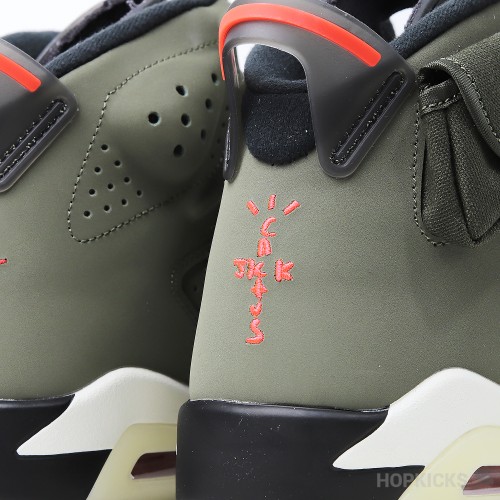 Travis Scott x Air Jordan 6 Retro 'Olive' (Premium Plus Batch)