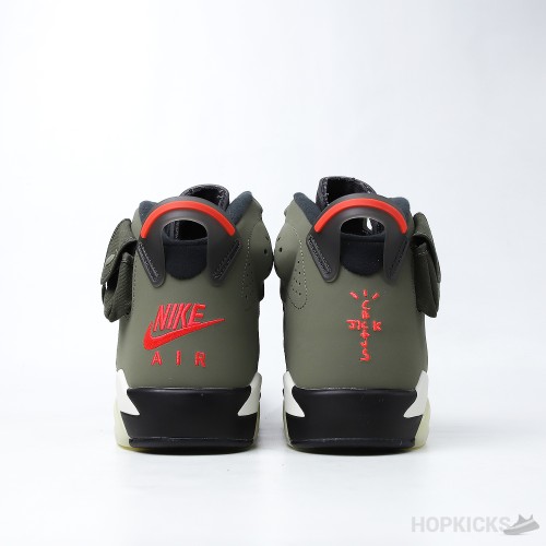 Travis Scott x Air Jordan 6 Retro 'Olive' (Premium Plus Batch)