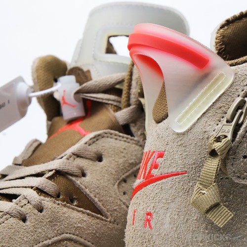 Travis Scott x Air Jordan 6 Retro 'Khaki' (Premium Plus Batch)