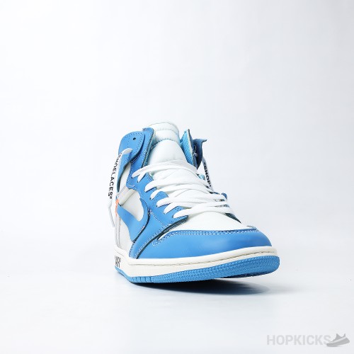 Off-White x Air Jordan 1 Retro High 'University Blue' (Premium Plus Batch)