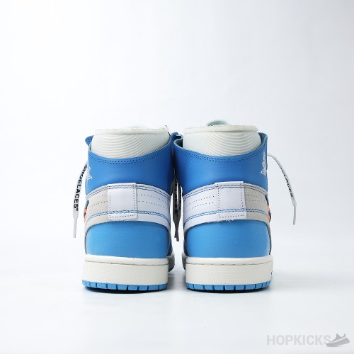 Off-White x Air Jordan 1 Retro High 'University Blue' (Premium Plus Batch)