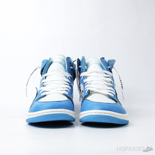 Off-White x Air Jordan 1 Retro High 'University Blue' (Premium Plus Batch)