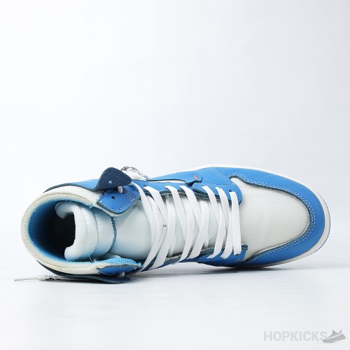 Off-White x Air Jordan 1 Retro High 'University Blue' (Premium Plus Batch)