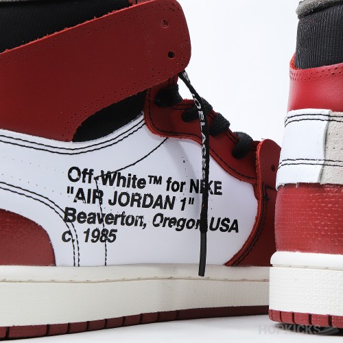 Off-White x Air Jordan 1 Retro High 'Chicago' (Premium Plus Batch)