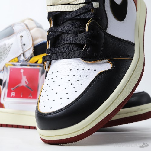 Air Jordan 1 Retro High Union Los Angeles Black Toe (Dot Perfect)