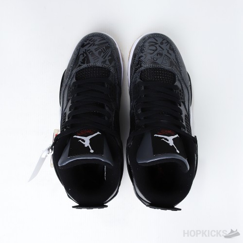 Air Jordan 4 Retro 'Black Laser' (Premium Plus Batch)