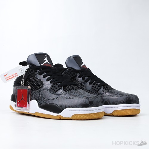 Air Jordan 4 Retro 'Black Laser' (Premium Plus Batch)