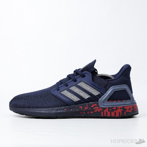 Ultra Boost 20 Consortium Dark Blue Red (Premium Plus Batch)