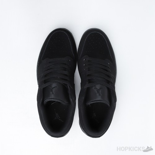 Air Jordan 1 Low Triple Black (Premium Plus Batch)