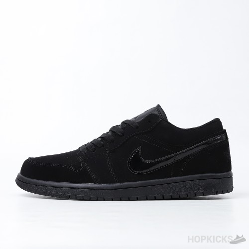 Air Jordan 1 Low Triple Black (Premium Plus Batch)