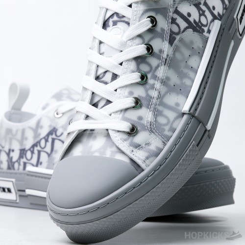 Dior Oblique B23 Low White Grey (Dot Perfect)