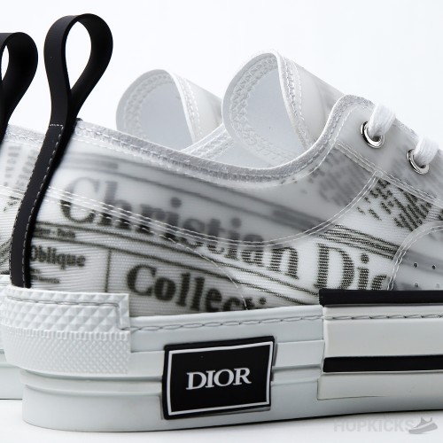 Daniel Asham x Dior B23 Low 'Newsprint' (Dot Perfect)