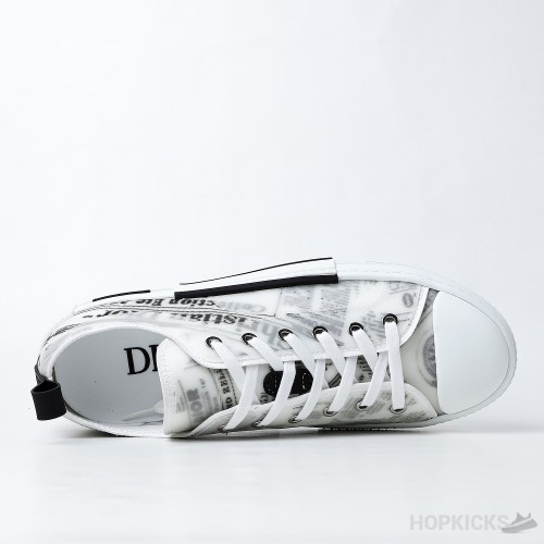 Daniel Asham x Dior B23 Low 'Newsprint' (Dot Perfect)