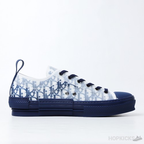 Dior Oblique B23 Low White Blue (Dot Perfect)